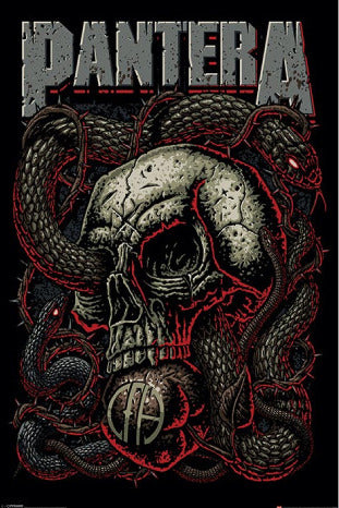 Pantera - Skull Poster