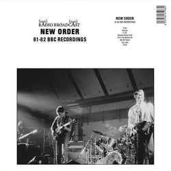 New Order - 81-82 BBC Recordings LP
