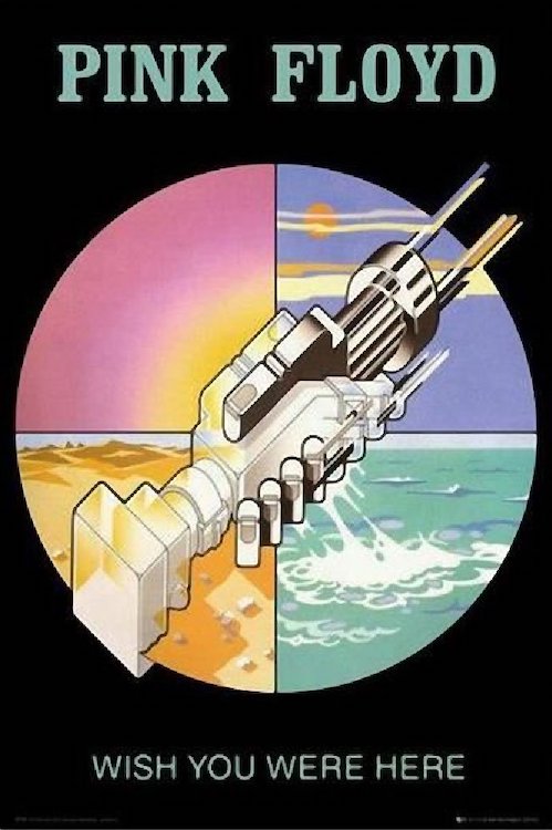 Pink Floyd - Wish You Were Here (Robot Hands) Poster