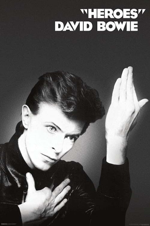 David Bowie - Heroes Poster