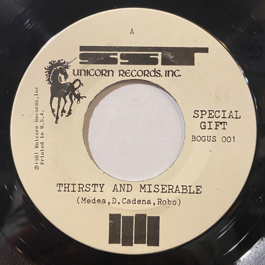 Black Flag - Thirsty and Miserable Promo 7