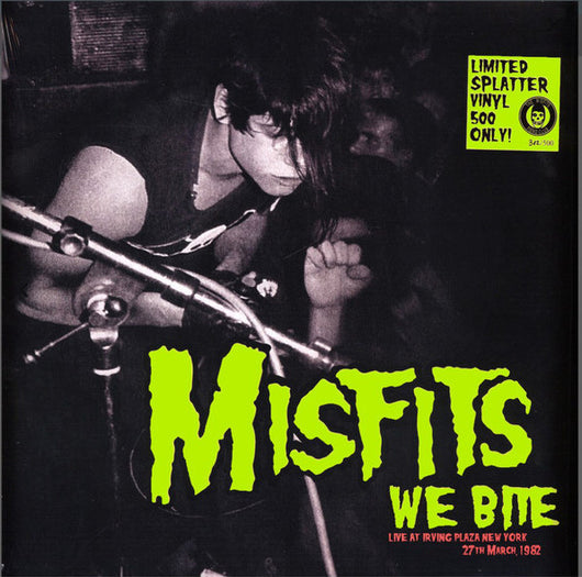 Misfits, The - We Bite; Live 1982 LP