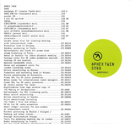 Aphex Twin - Syro LP
