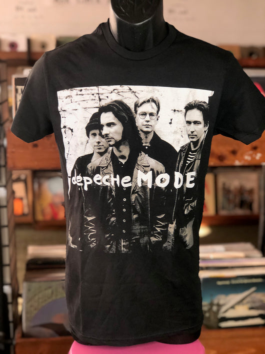 Depeche Mode - Beard & Glasses Black T Shirt